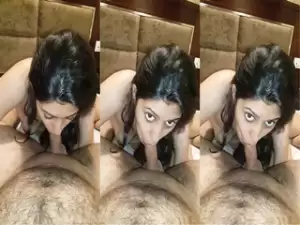 Desi Girl Sucking Dick