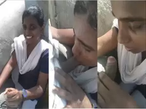 Desi Tamil Girl Sucking Lover Dick Part 2