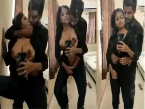 Desi Lover Romance and Boobs Sucking