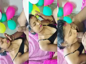Sexy Desi Wife Sucking Hubby Dick