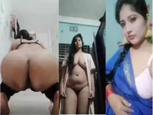 Sexy Desi Bhabhi Shows For Lover On VC