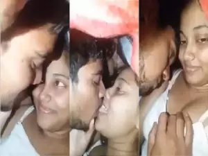 Desi Cpl Romance and Kissing