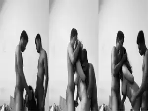 Desi Threesome Blowjob and Fucking