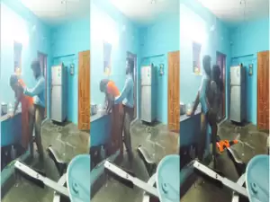 Desi Cpl Fucking In kitchen