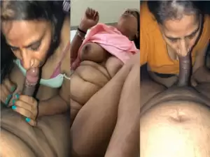 Desi Wife Blowjob and Fucking