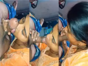 Desi Wife Blowjob