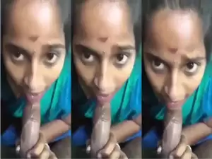 Desi Tamil Wife Blowjob