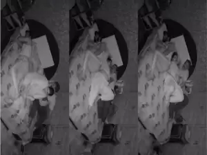 Husband Fingering While Son Sleeping