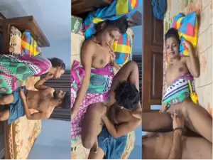 Sexy Lankan Girl Blowjob and Fucking Part 1