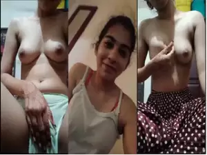 Cute Desi Girl Shows Boobs