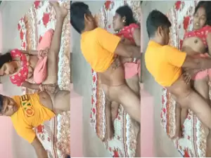 Desi Vlg Wife Blowjob and Fucking
