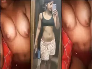 Cute Desi Girl Shows Boobs