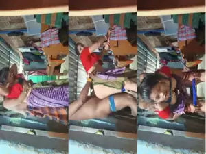 Desi Sona Bhabhi Blowjob and Fucking