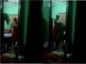 Desi Bhabhi Waring Cloths Capture By hidden cam