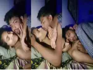 Cute Desi girl Boobs Sucking By Lover