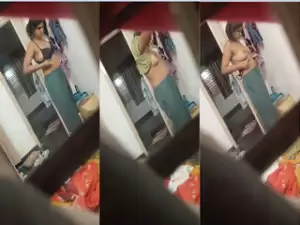 Cute Desi Girl Dress Chaning Capture Part 2