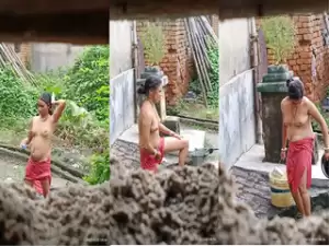 Desi Bhabhi Bathing Capture In Hidden Cam Part 3
