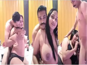 Desi Cpl Romance and Blowjob