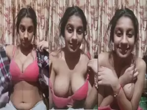 Desi Shy Girl Shows Boobs