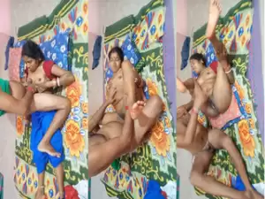 Desi Vlg Bhabhi Blowjob and Fucking