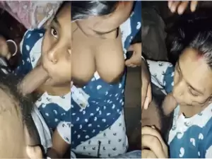 Desi Bhabhi Sucking Hubby Dick