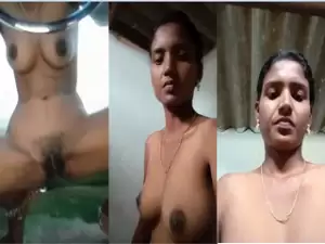 Desi Tamil Girl Shows Her Nude Body