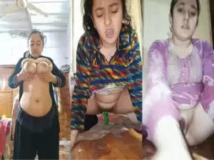 Horny Desi Bhabhi Masturbating With Bottle Part 2