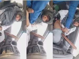 Sexy Paki Wife Blowjob and Boobs pressing In Car Part 2