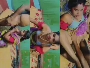 Desi Vlg Wife Blowjob and Fucking