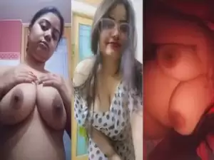 Sexy Desi Girl SHows Her Boobs