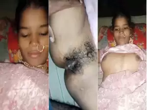 Desi Vlg Girl Boobs Pressing and Fucking