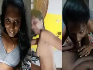 Horny Desi Slim Wife Blowjob and Fucking Doggy Style