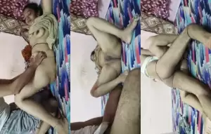Horny Desi Bhabhi Boobs Pressing and Fucking