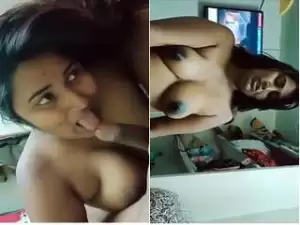 Today Exclusive-Swathi Naidu Blowjob and Hard Fucked By Lover With Clear Telugu Audio