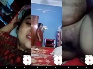Desi Bhabhi Shows Pussy Onn VC