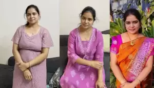 Desi Telugu Bhabhi Shows nude Body