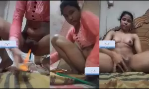 Horny Desi Girl Masturbating Part 4