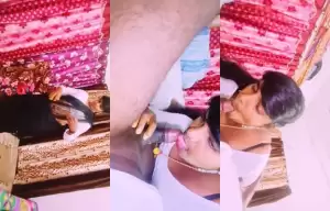 Horny Desi Telugu Bhabhi Blowjob