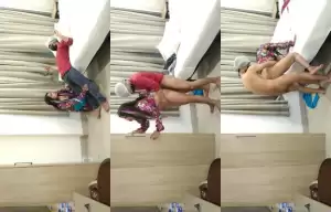 Sexy Desi Wife Blowjob and Standing Fucking