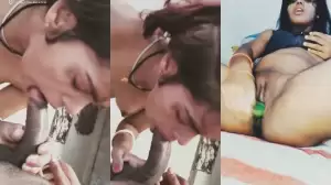 Horny Desi Vlg Wife Blowjob and Fucking part 1
