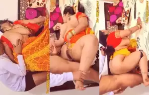 Horny Desi BBW Wife Blowjob and Fucking