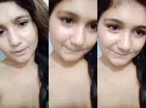 Cute Desi Girl Shows Boobs
