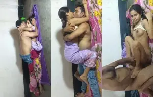 Desi Slim Wife Blowjob and Fucking