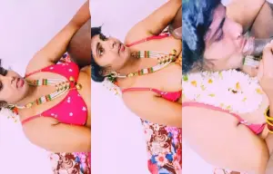 Horny Desi Telugu Bhabhi Blowjob
