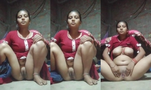 Sexy Desi Girl Shows Boobs and pussy part 4