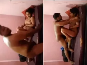 Desi Lover Nude Romance and Kissing
