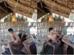 Today Exclusive- Desi Lover Outdoor Sex
