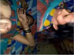 Today Exclusive- Desi Aunty Sex With Young Guy While Hubby Not Home Must watch