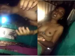 Sexy look Tamil Girl Boob Sucking By lover