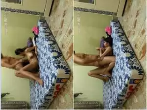 Today Exclusive- Super Sexy Look Desi Girl Body massage and Hard Fucked By Hubby